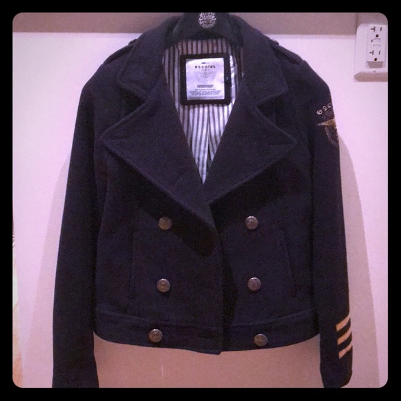Escales Paris Military Inspired Jacket - Picture 1 of 6